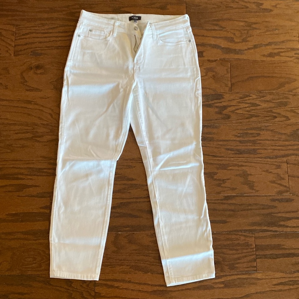 NYDJ - white Ankle jeans in size 12